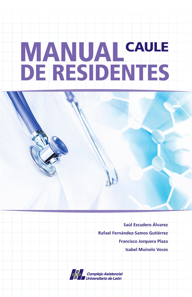 Manual de residentes CAULE, de AA.VV. | portada del libro