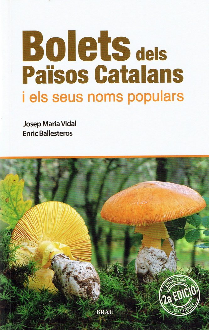 BOLETS DELS PAISOS CATALANS 2ª EDICIO, de JOSEP MARIA VIDAL | portada del libro