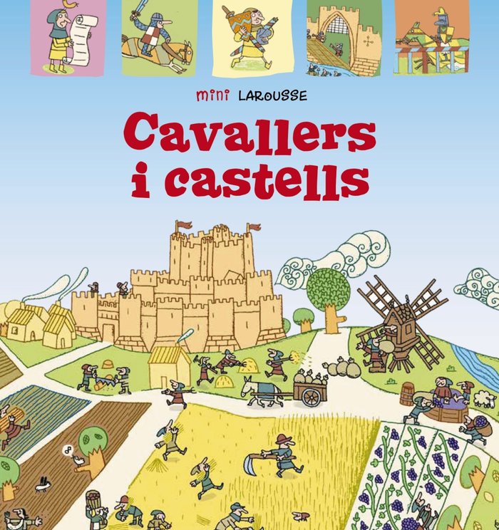 Cavallers i castells, de Larousse Editorial | portada del libro