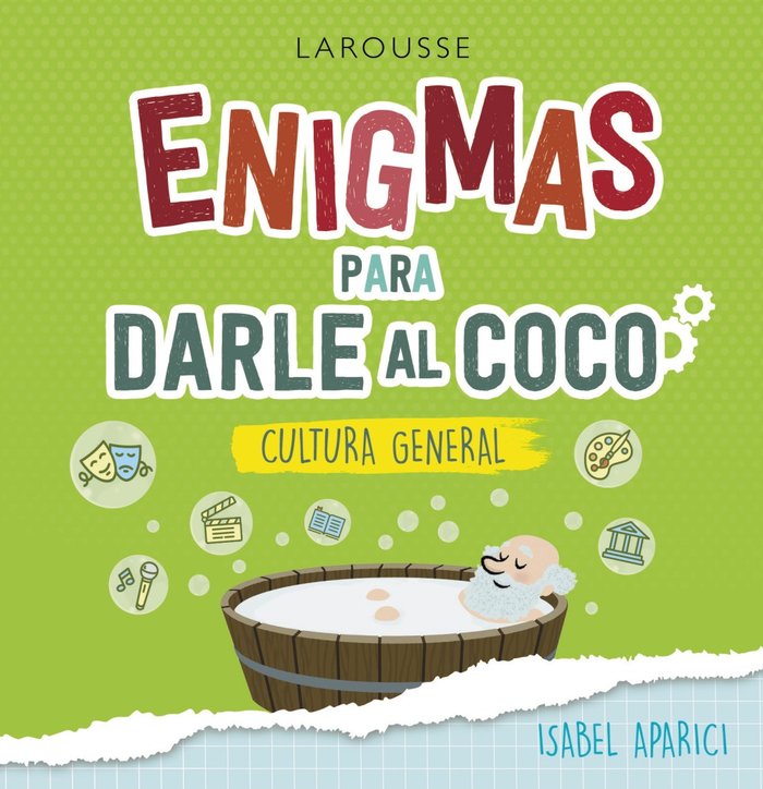 Enigmas para darle al coco. Cultura general, de Aparici Turrado, Isabel | portada del libro