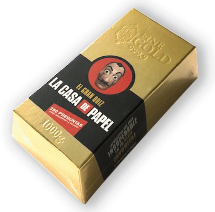 La Casa de Papel. El Gran Quiz, de Larousse Editorial | portada del libro