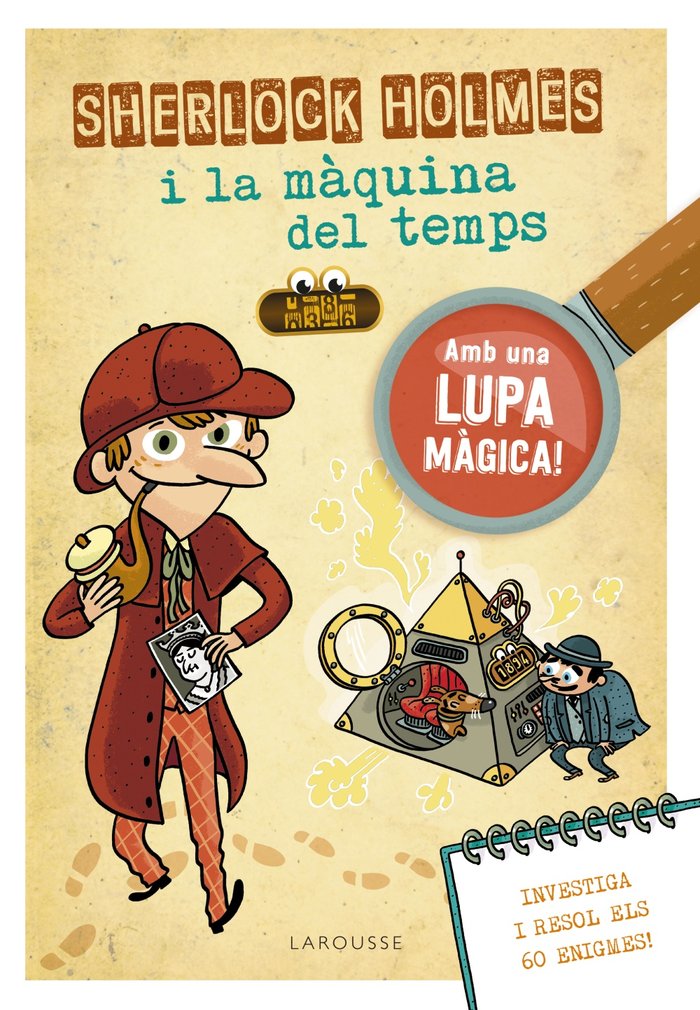 Sherlock Holmes i la màquina del temps, de Lebrun, Sandra | portada del libro