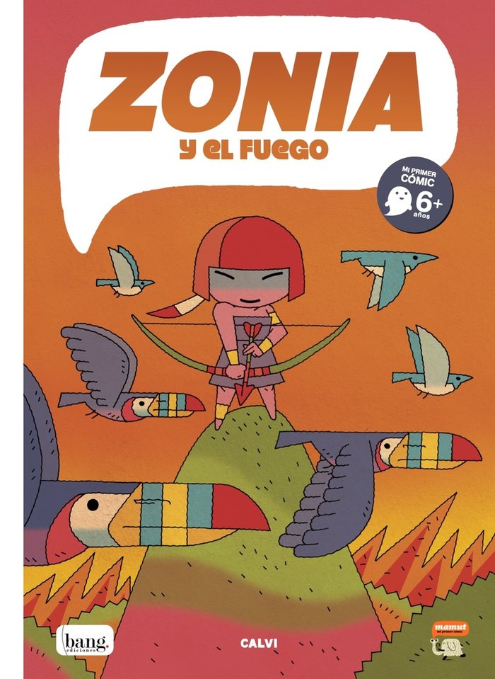 ZONIA Y EL FUEGO, de CALVI, FER | portada del libro