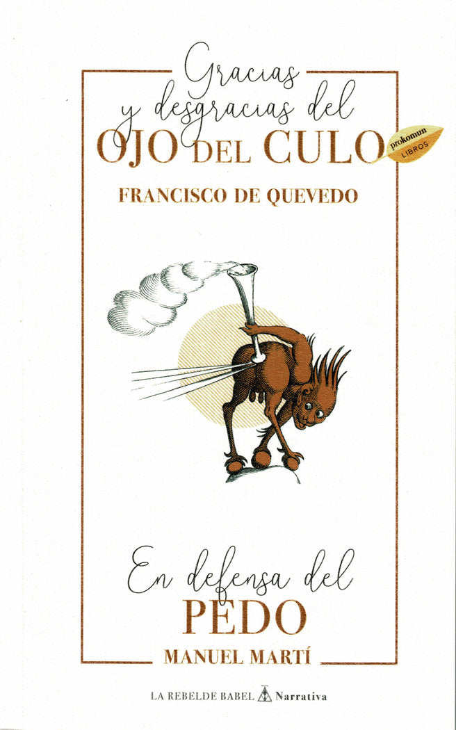 Gracias y desgracias del ojo del culo, de de Quevedo, Francisco | portada del libro