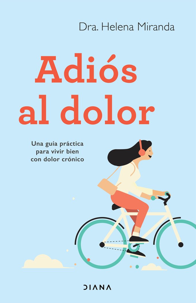 ADIOS AL DOLOR, de HELENA MIRANDA | portada del libro