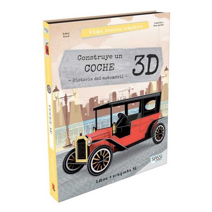 CONSTRUYE UN COCHE 3D, de E. TOMÔ | portada del libro