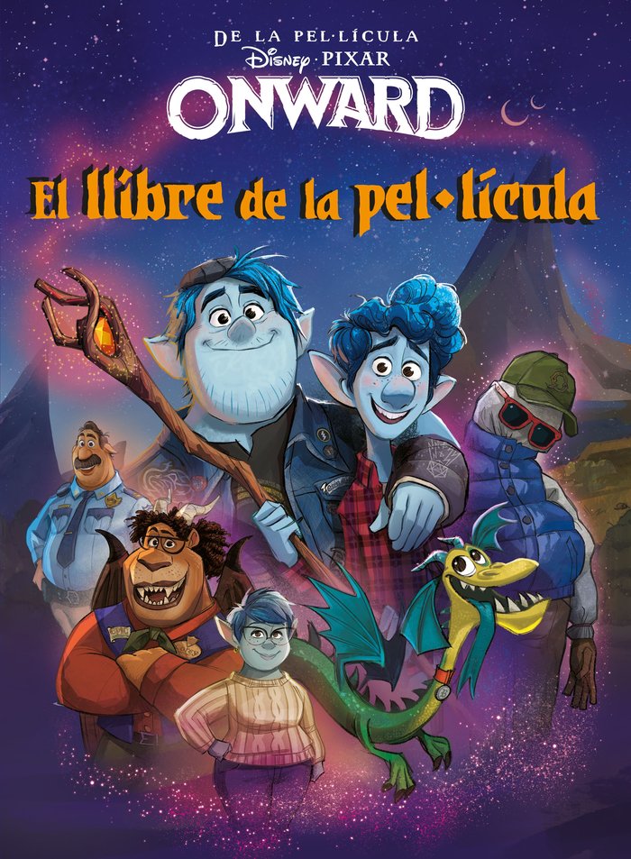 Onward. El llibre de la pel·lícula, de Disney | portada del libro