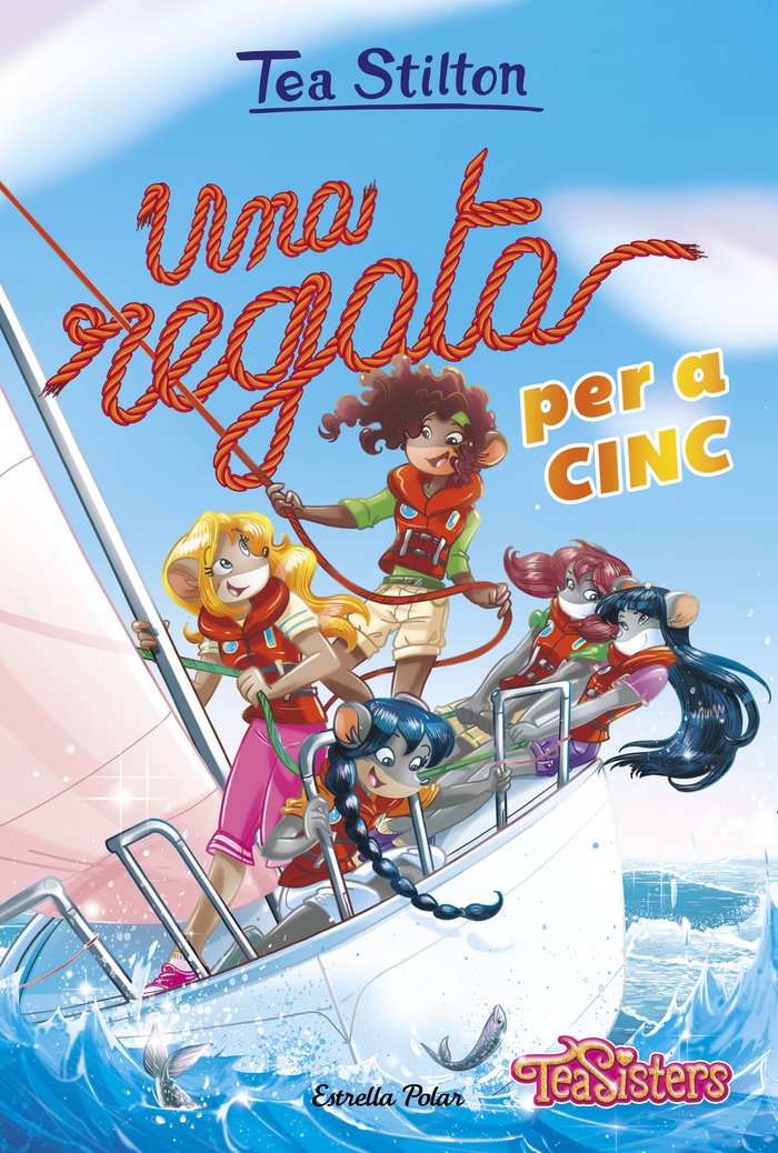 Una regata per a cinc, de Stilton, Tea | portada del libro