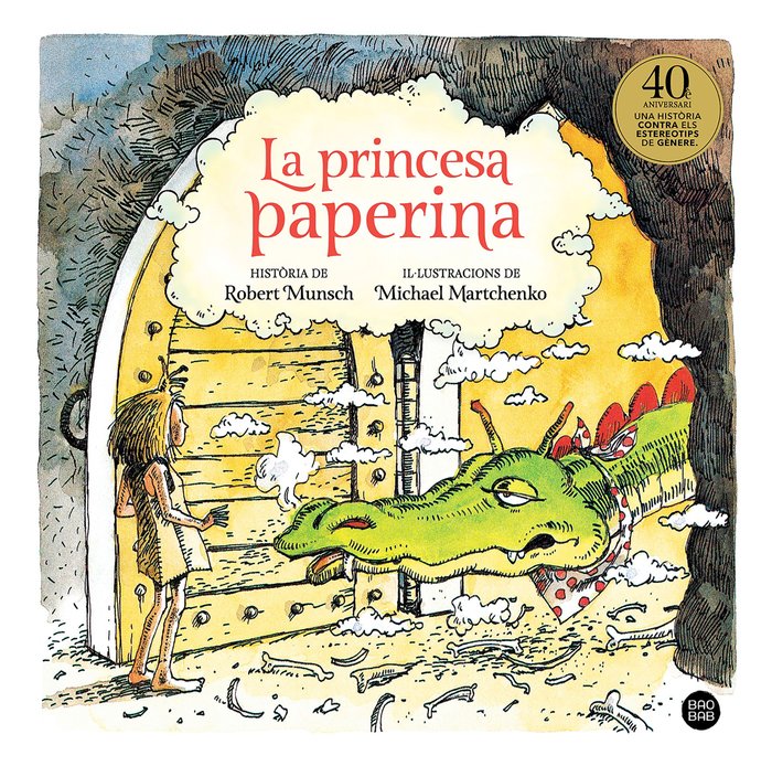 La princesa paperina, de Munsch, Robert | portada del libro