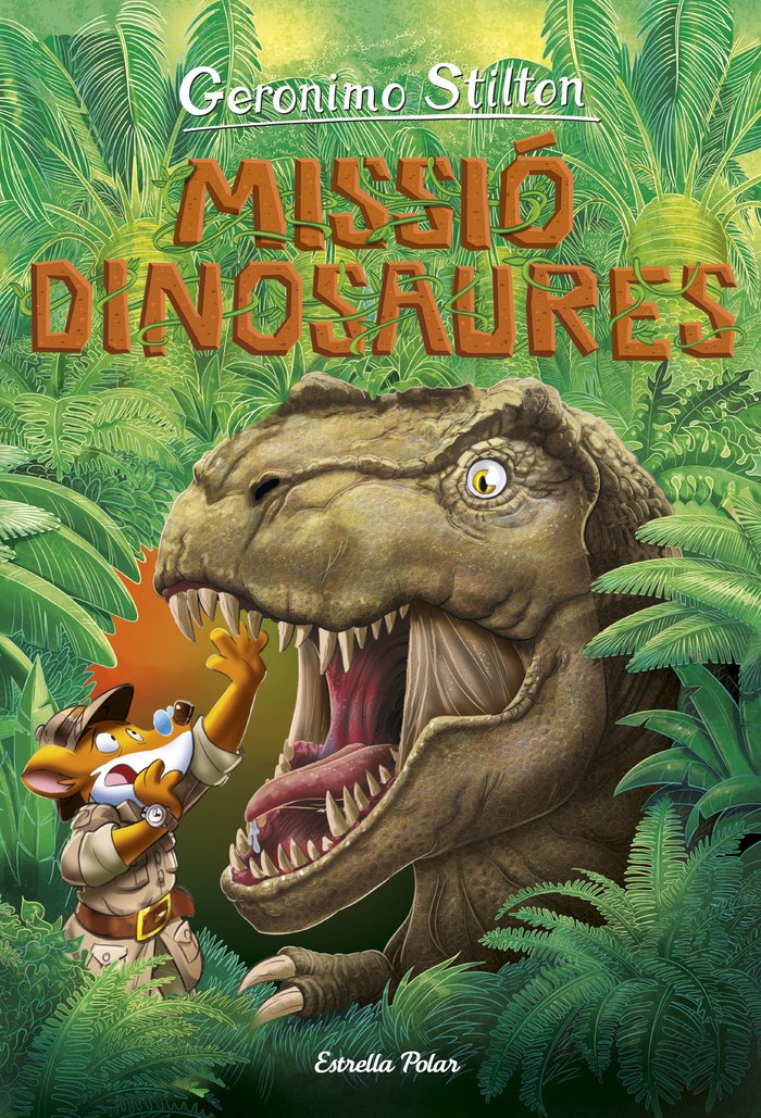 Viatge en el temps 11. Missió dinosaures, de Stilton, Geronimo | portada del libro