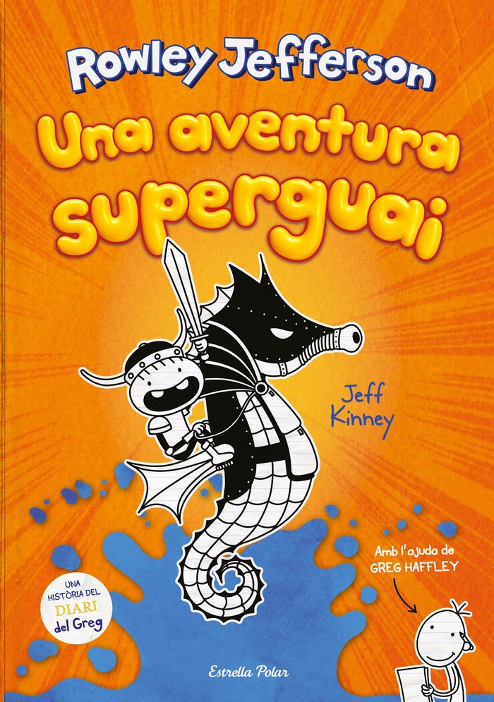 Diari del Rowley 2. Una aventura superguai, de Kinney, Jeff | portada del libro