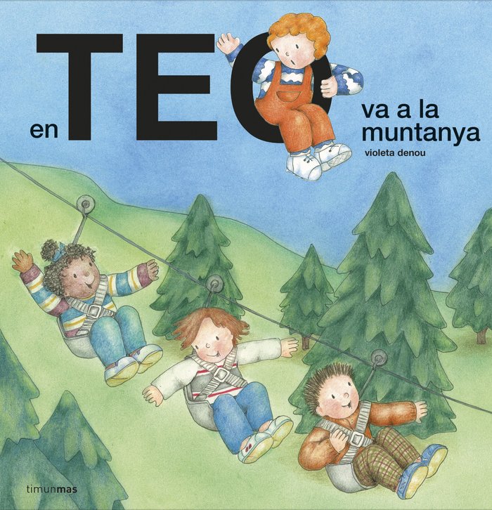 En Teo va a la muntanya, de Denou, Violeta | portada del libro