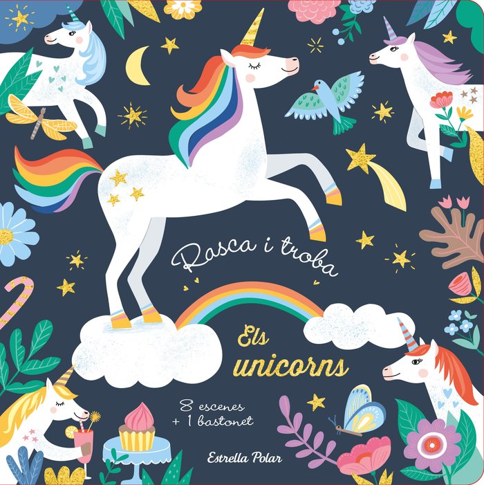 Rasca i troba. Els unicorns, de Meyer | portada del libro