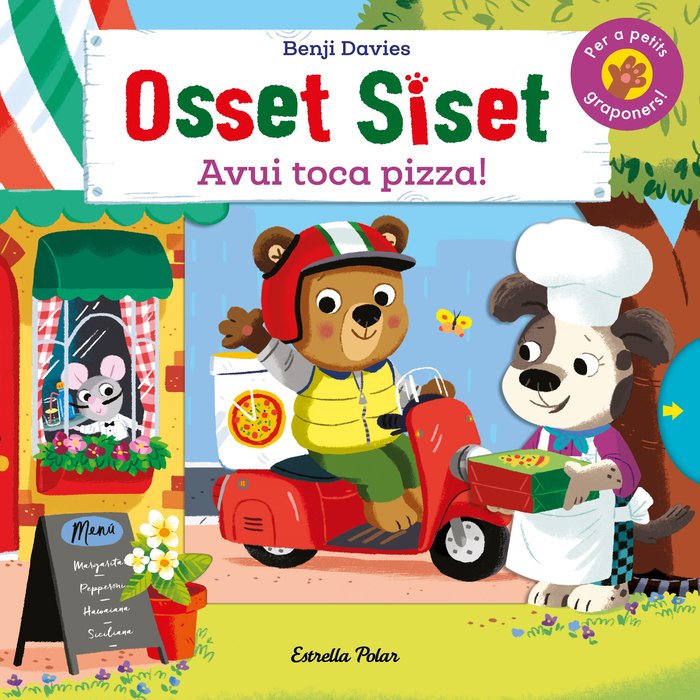 Osset Siset. Avui toca pizza!, de Davies, Benji | portada del libro