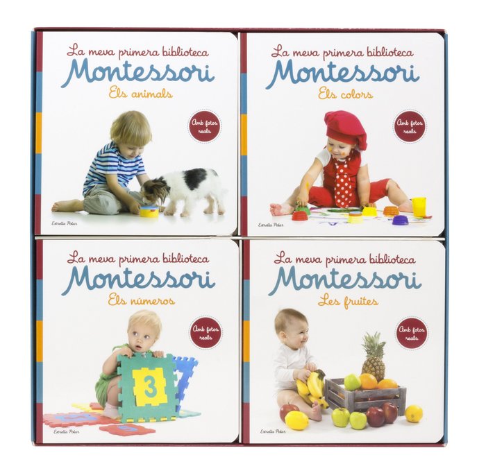 La meva primera biblioteca Montessori, de AA. VV. | portada del libro