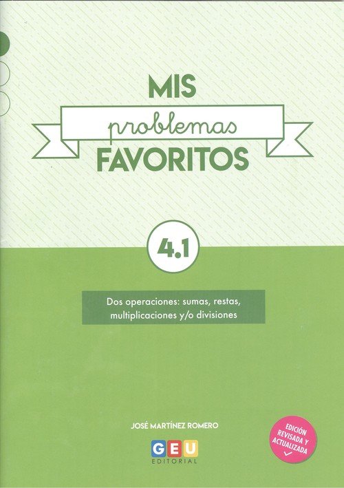 MIS PROBLEMAS FAVORITOS 4.1, de Martínez Romero | portada del libro