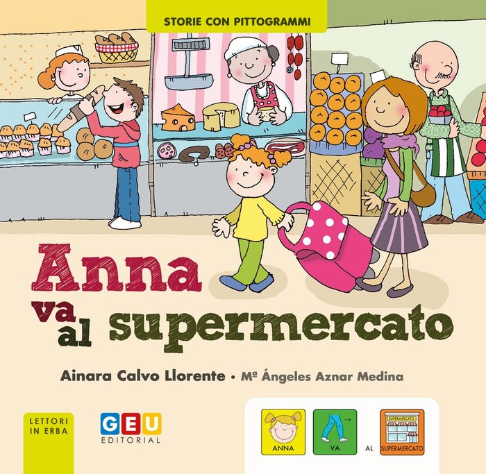 ANNA VA AL SUPERMERCATO, de CALVO LLORENTE, AINARA | portada del libro