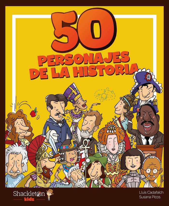 50 personajes de la historia, de Picos, Susana | portada del libro