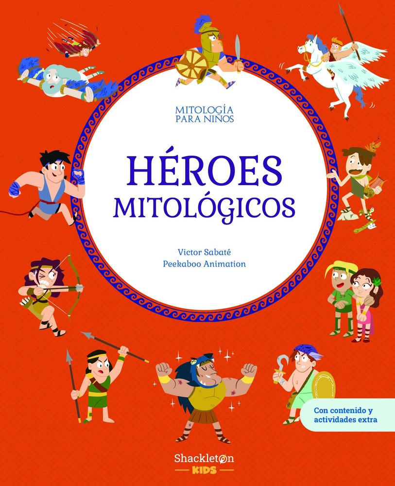 Héroes mitológicos, de Sabaté, Victor | portada del libro