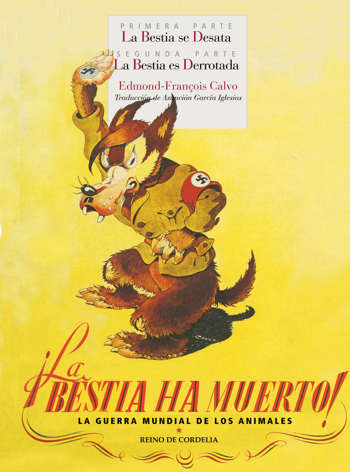 ¡LA BESTIA HA MUERTO!, de CALVO, EDMOND-FRANÇOIS | portada del libro