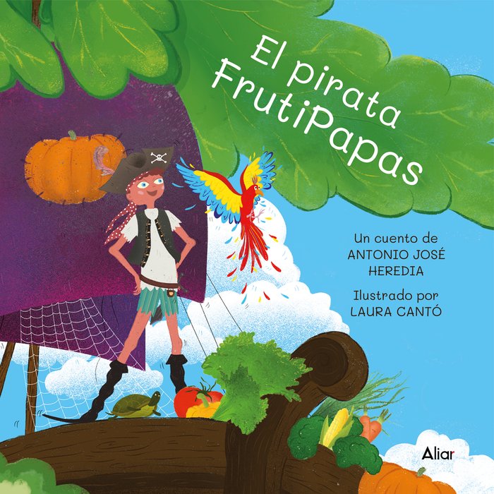 El pirata frutipapas, de Heredia, Antonio José | portada del libro