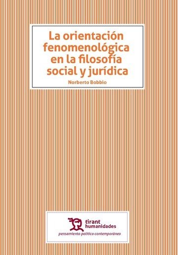 ORIENTACION FENOMENOLOGICA EN,LA | portada del libro