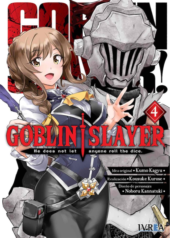 Goblin Slayer 4, de Kumo Kagyu | portada del libro