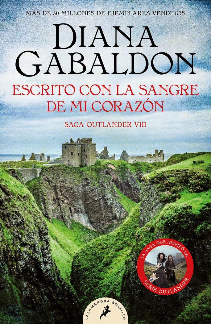ESCRITO CON LA SANGRE DE MI CORAZON, de GABALDON, DIANA | portada del libro