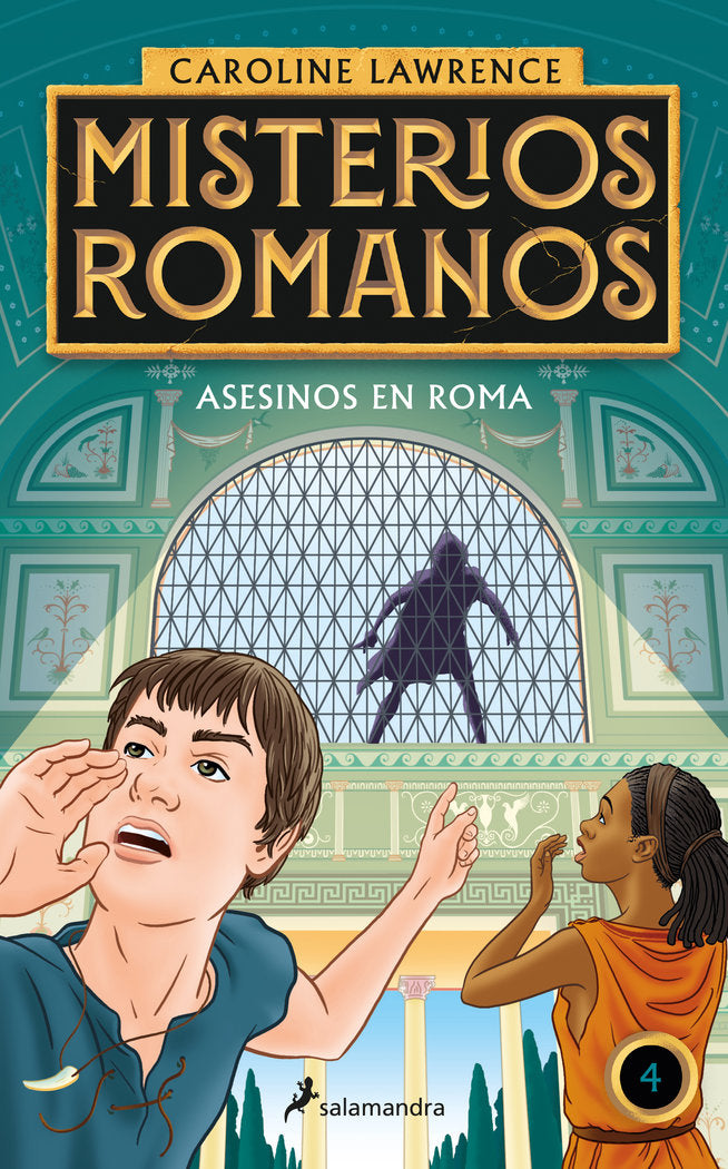 Asesinos en Roma (Misterios romanos 4), de Lawrence, Caroline | portada del libro