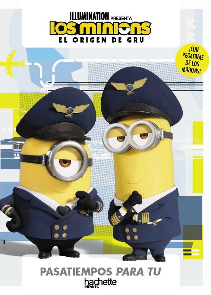 EL LIBRO DE PEGATINAS DE LOS MINIONS, de VARIOS AUTORES | portada del libro