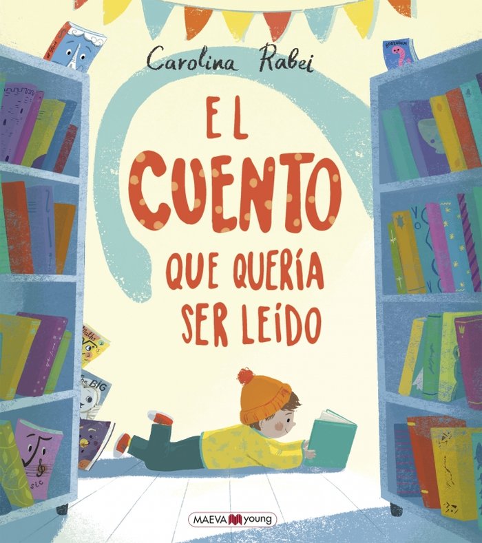 El conte que volia ser llegit, de Rabei, Carolina | portada del libro