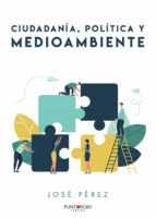 Ciudadanía, política y medioambiente, de José Pérez Jiménez | portada del libro