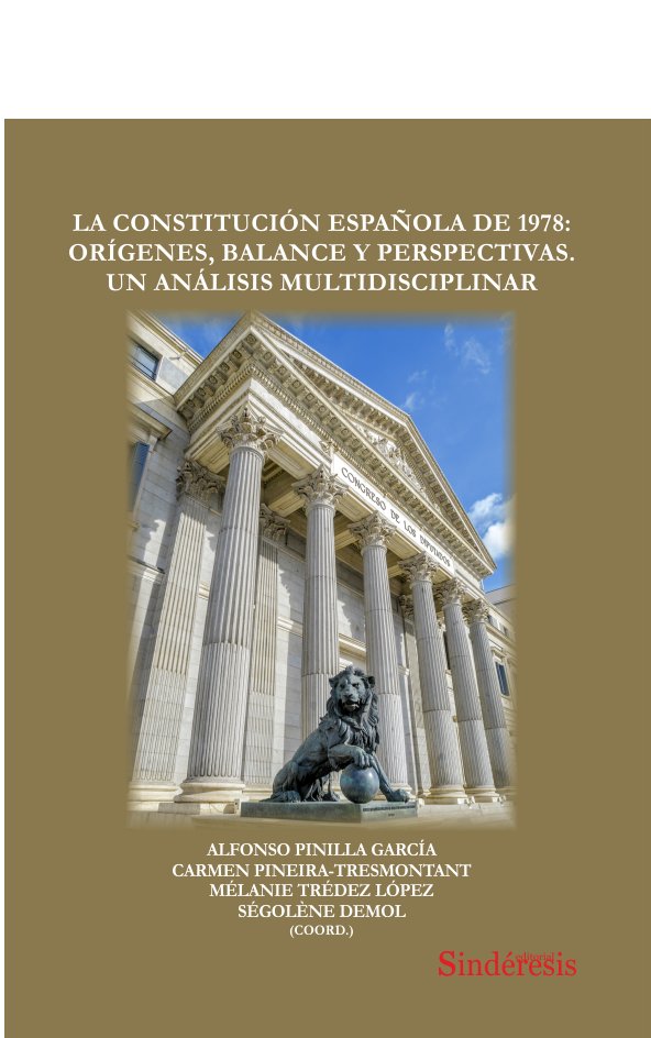LA CONSTITUCION ESPAÑOLA DE 1978 ORIGENES | portada del libro