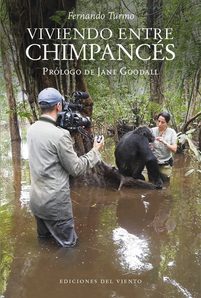 VIVIENDO ENTRE CHIMPANCES, de TURMO, FERNANDO | portada del libro
