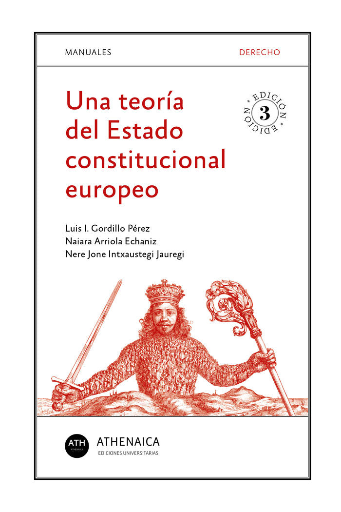 Una teoría del Estado constitucional europeo, de Gordillo Pérez, Luis | portada del libro