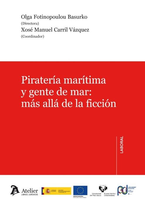 Piratería marítima y gente de mar: más allá de la ficción | portada del libro