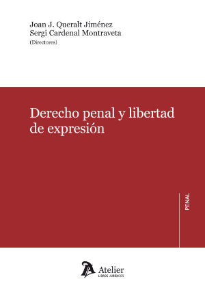 DERECHO PENAL Y LIBERTAD DE EXPRESION | portada del libro