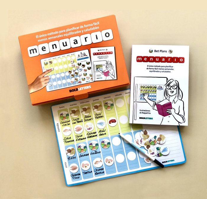 MENUARIO, de PLANS, BETH | portada del libro