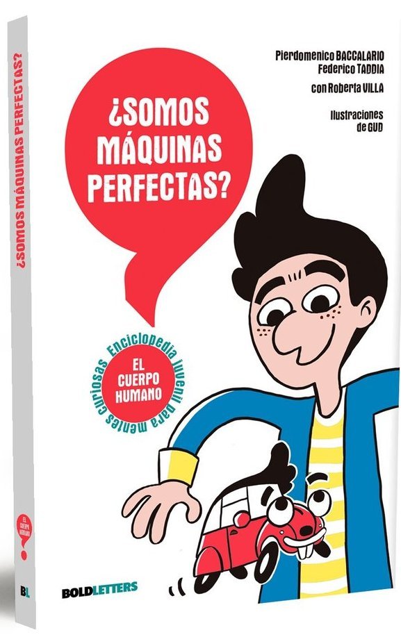 SOMOS MAQUINAS PERFECTAS, de BACCALARIO | portada del libro