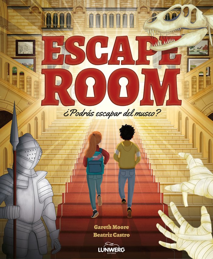 Escape Room. ¿Podrás escapar del museo?, de Moore | portada del libro