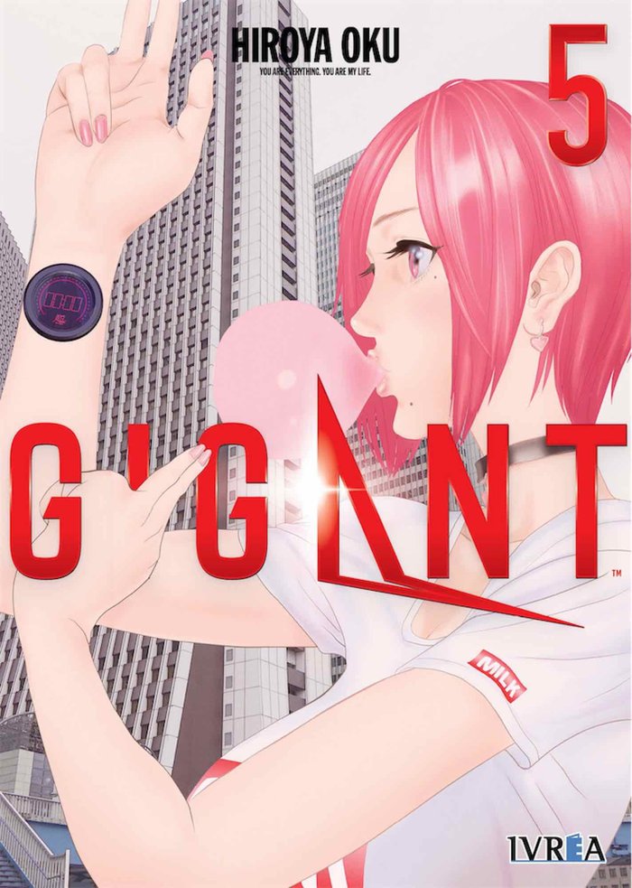 GIGANT 5, de Hiroya Oku | portada del libro