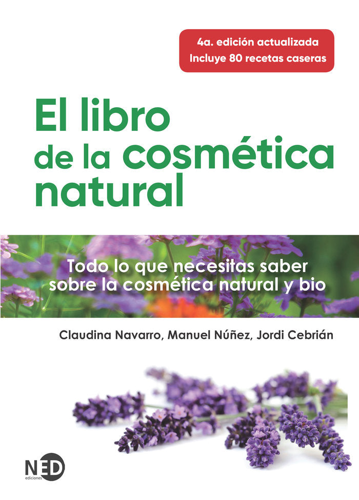 El libro de la cosmética natural, de Navarro, Claudina | portada del libro
