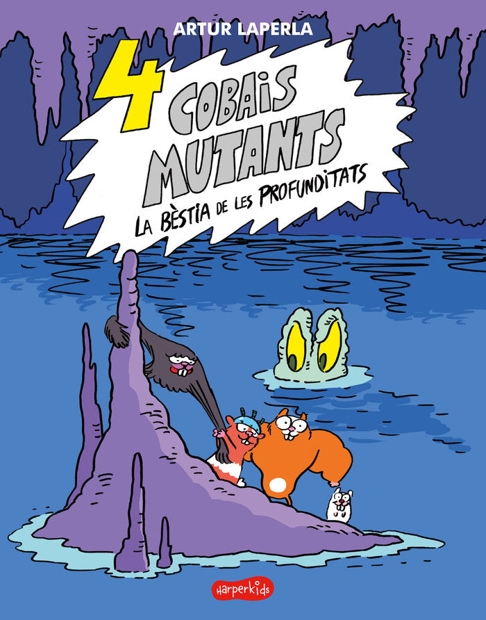 4 COBAIS MUTANTS LA BESTIA DE LES PROFUNDI, de LAPERLA, ARTUR | portada del libro