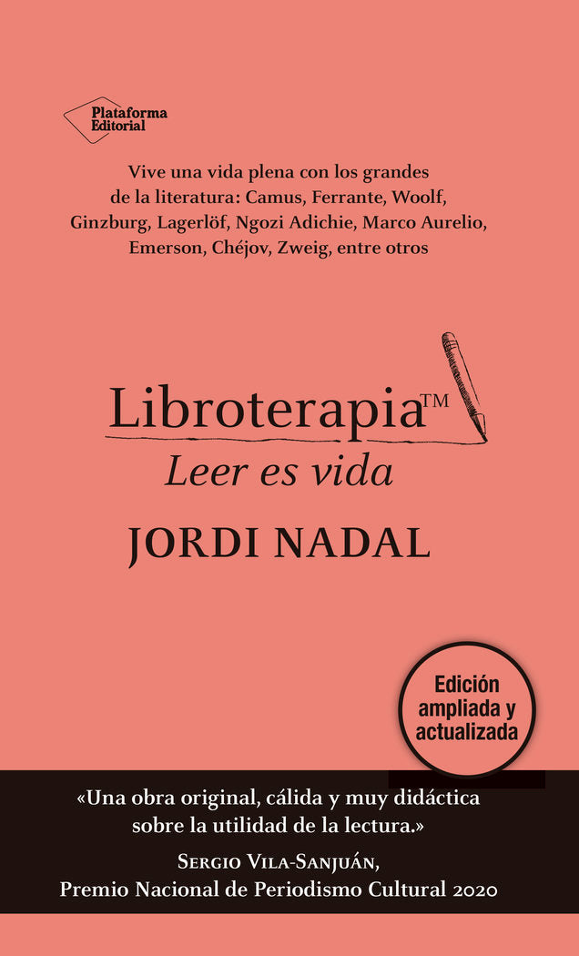 Libroterapia, de Nadal, Jordi | portada del libro