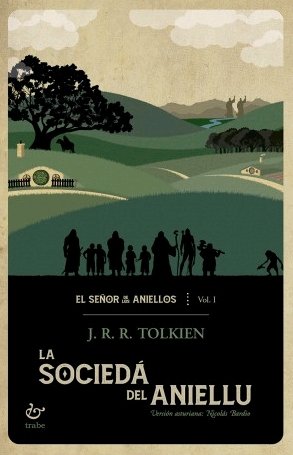 LA SOCIEDA DEL ANIELLU (EL SEÑOR DE LOS ANIELLOS 1), de TOLKIEN, J.R.R | portada del libro