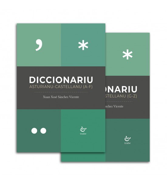 DICCIONARIU ASTURIANU-CASTELLANU 2 VOL, de SANCHEZ VICENTE, XUAN XOSE | portada del libro