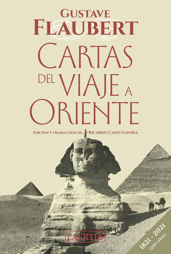 CARTAS DEL VIAJE A ORIENTE (NE), de FLAUBERT | portada del libro
