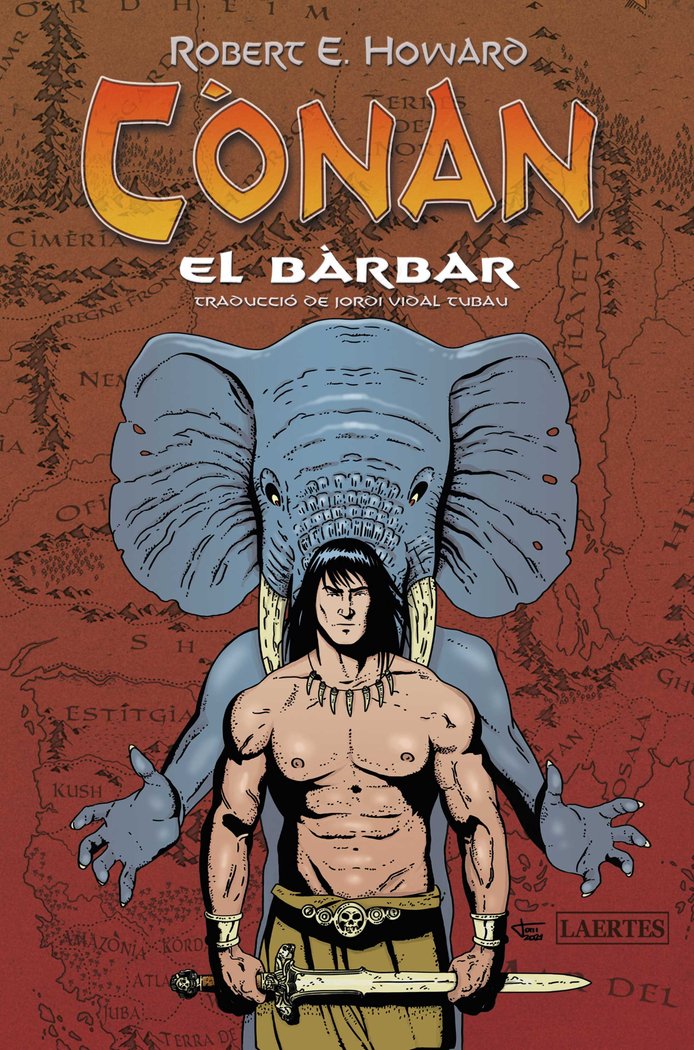 CメNAN. EL BタRBAR, de HOWARD | portada del libro