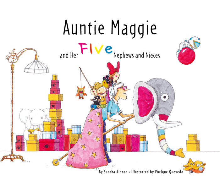 Auntie Maggie and Her Five Nephews and Nieces, de ALONSO, SANDRA | portada del libro