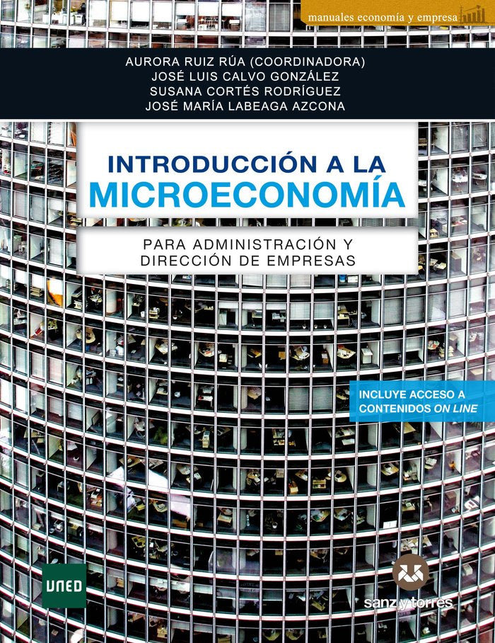 INTRODUCCION A LA MICROECONOMIA PARA ADE, de LABEAGA AZCONA, JOSE MARIA | portada del libro